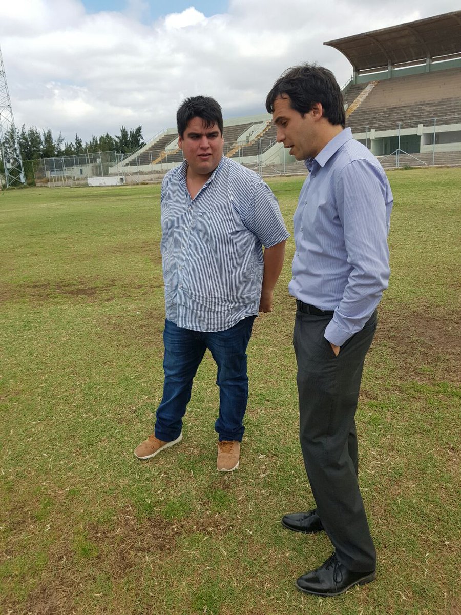 MiguelDinopulos's tweet photo. Se Firmó Convenio para la Renovación Campo Juego Est. de Vargas. Gran Logró del @GobDeLaRioja para el Deporte @SergioGCasas @nestorgbosetti https://t.co/gj2qVqBrct