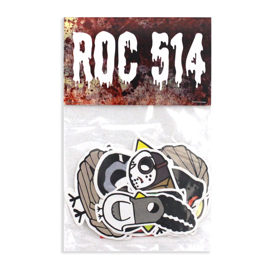 station16mtl's tweet photo. #Halloween is just around the corner! Get your mummified #roc514 sticker pack to celebrate with all generations: https://t.co/Htgoig0Xhe https://t.co/ssxh7GdQpe