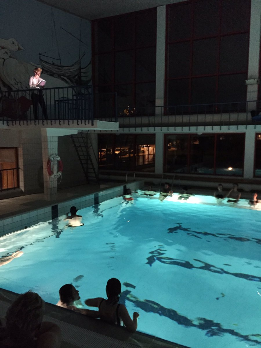 Akkurat no: opplesning på nattbad på #littsymp.