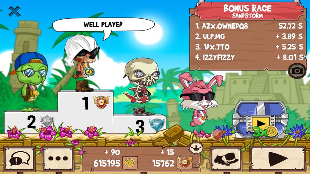 Q8OWNED's tweet photo. Having a blast @ #funrun2 #MG #7to #izzyfizzy https://t.co/d0KHDG0f8O