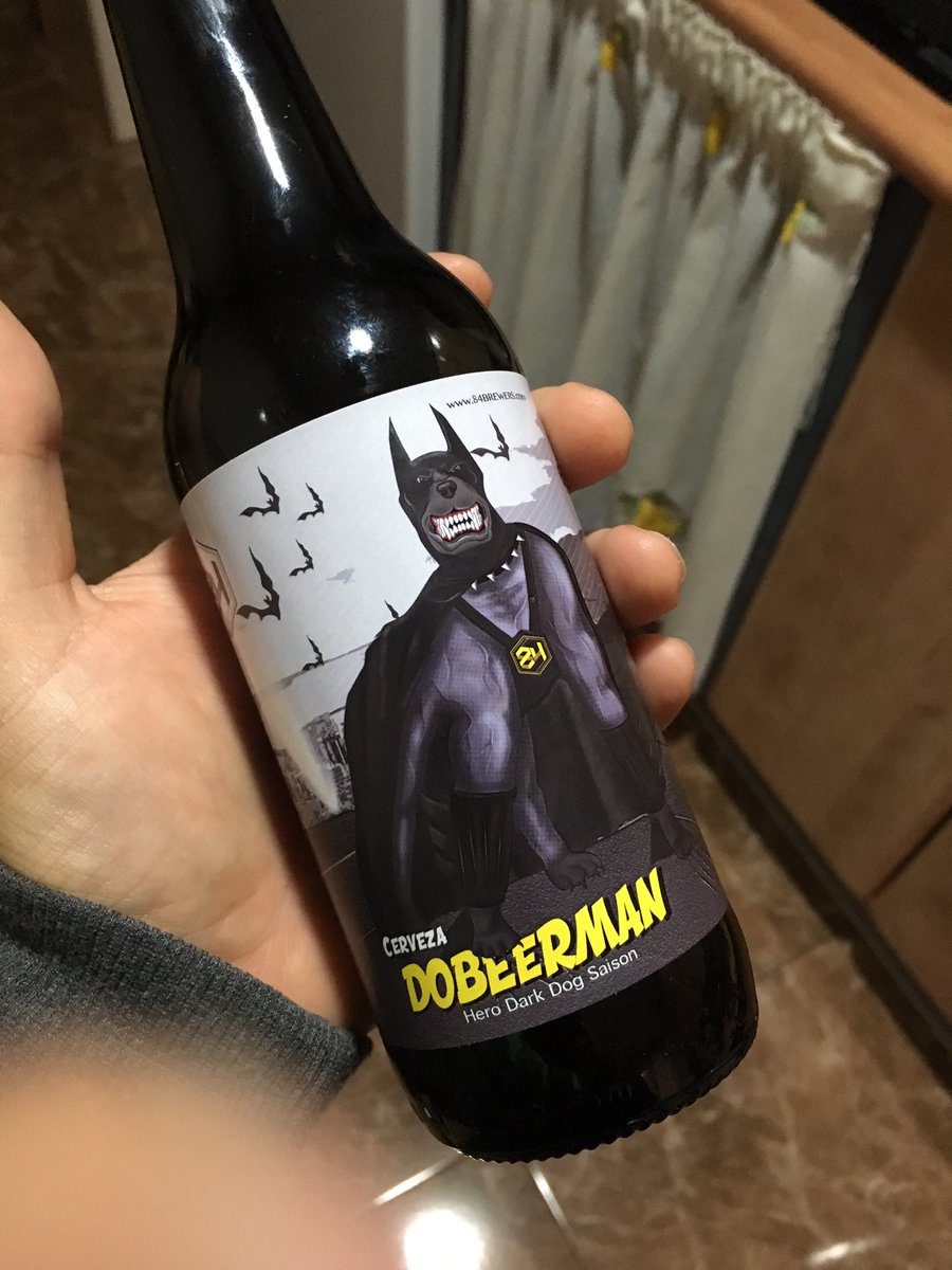 Markus_Beer84's tweet photo. Por fin #DoBeerMan by @84Brewers . Se prevé #locura cervecera!! @Cervezalia_es @akataVino @Remealsurdelsur @BayBeerReviews @BeerGandia 😍🍺🍺🎉 https://t.co/Huo2ehRomJ