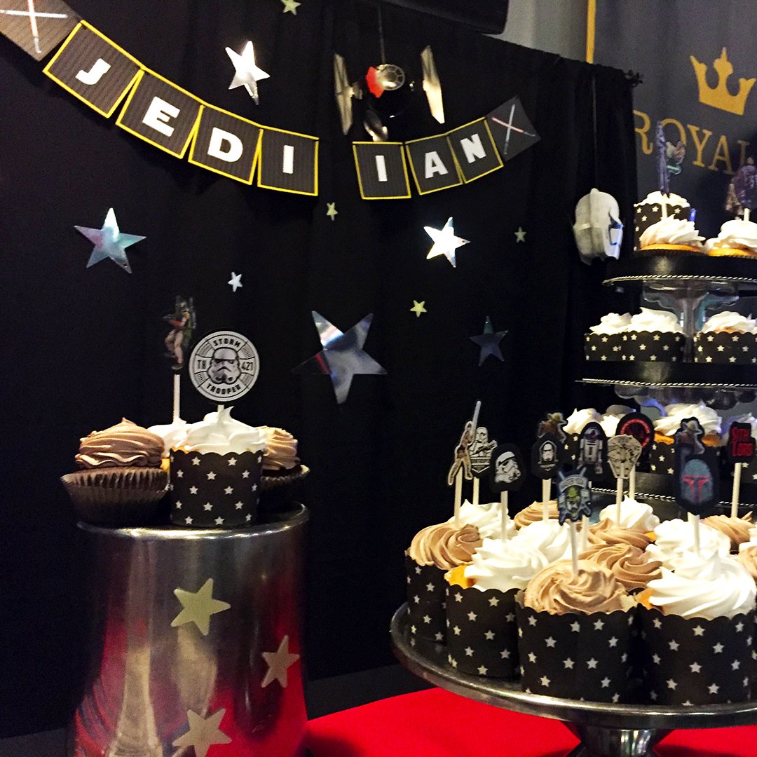 gamesnthrones's tweet photo. Not too long ago, in a galaxy that happens to be ours... 

Jedi Ian had a #StarWars birthday that was out of this world!

#playroyally https://t.co/65ZuPjr0tN