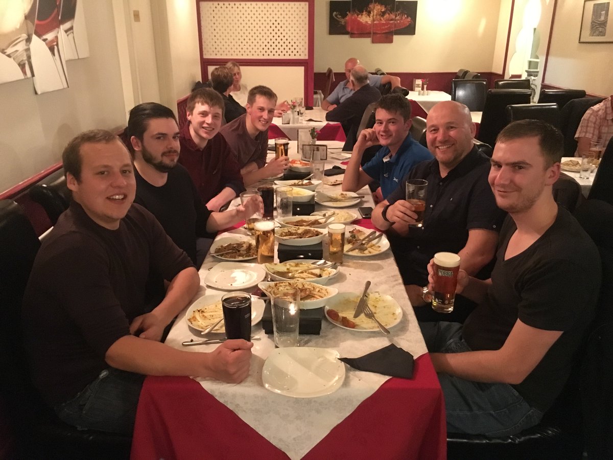 MaryportRT's tweet photo. A Trip to our favourite Indian in town, Maryport Tandoori! Thanks for the good night Ali, Imran and all the staff! https://t.co/iajhF4d7ts