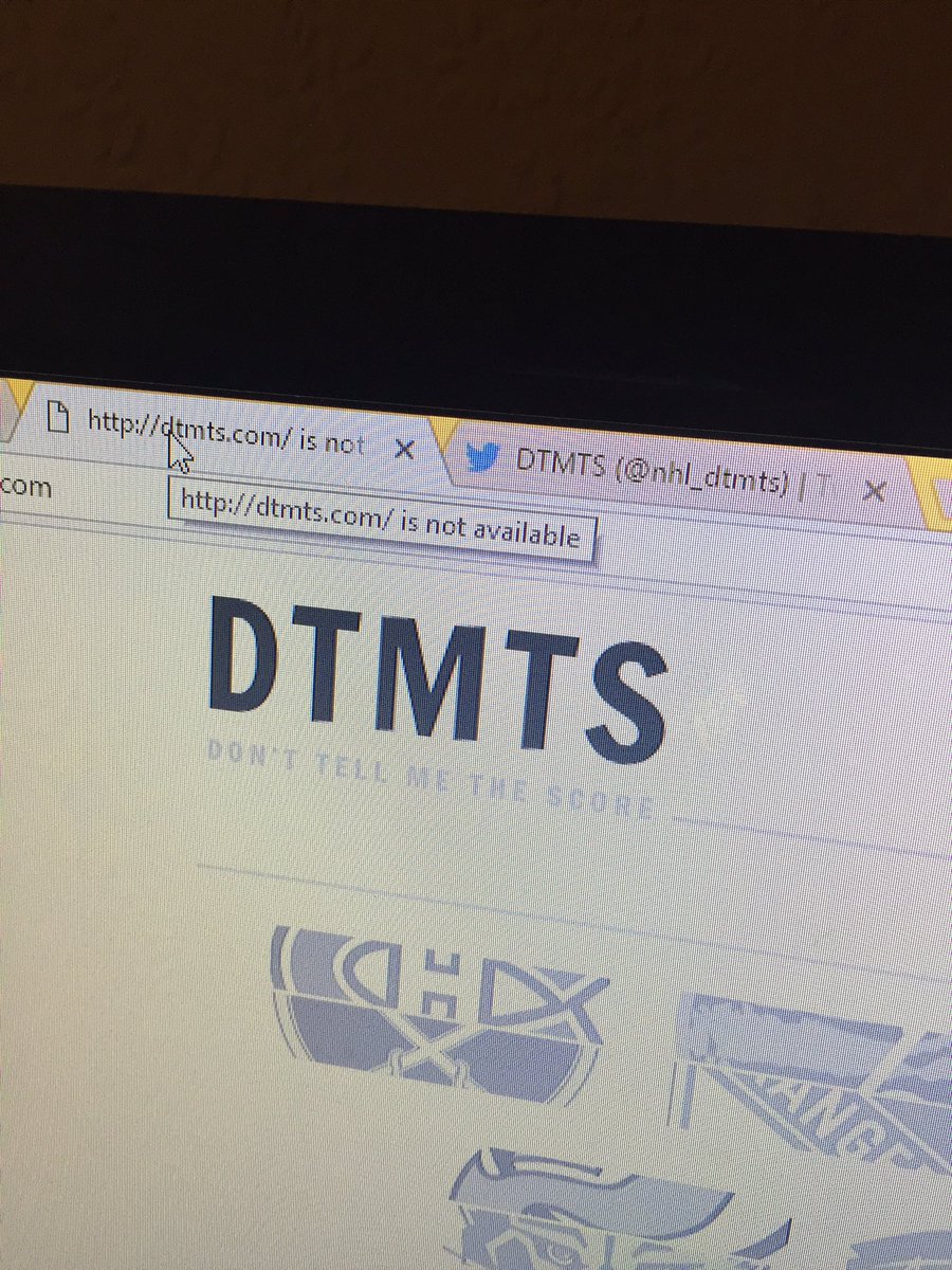 ol_mjr's tweet photo. @nhl_dtmts website not working? https://t.co/vJl2yYicql