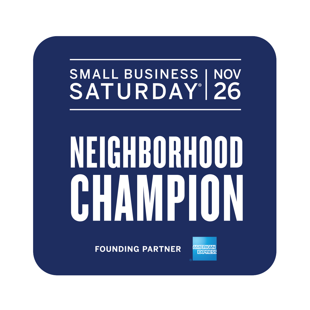 dsheehanmeyer's tweet photo. I'm a neighborhood Champion!#shopdine49 #clichenoe #shopsmall #SmallBizSat https://t.co/8xDu6PutGF