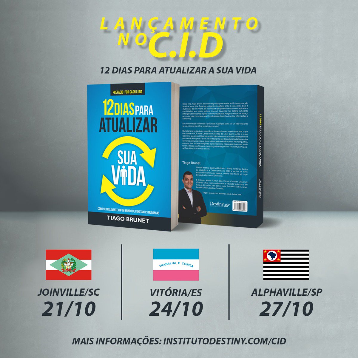 InstDestiny's tweet photo. #Lançamento #12DiasParaAtualizarSuaVida #FiqueLigado #Participe #Coaching #Mentoring #Inteligencia #InstDestiny // https://t.co/U4HvA32ddc https://t.co/7JGjyOAiAH