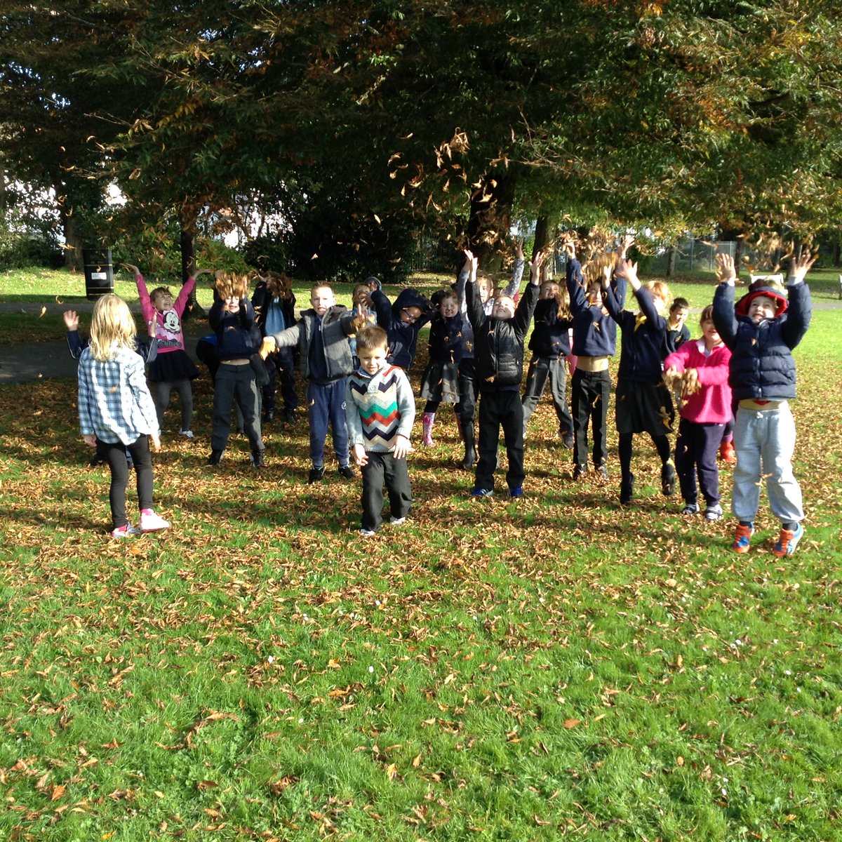 BrynYear2's tweet photo. A lovely morning spent at #ParcHoward #AutumnTrip @BrynSchool https://t.co/VYWlHCCnxC