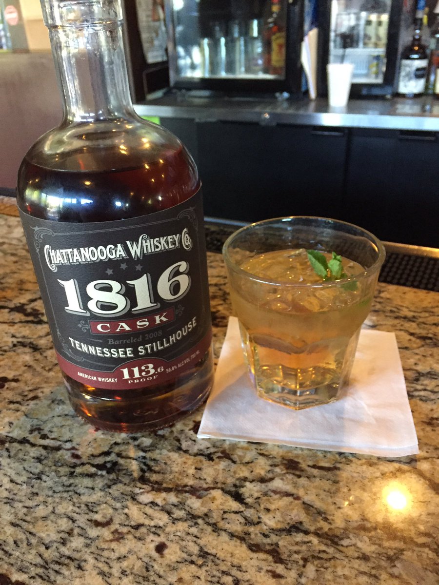 ChaseMTreadway's tweet photo. Enjoying a @ChattWhiskey cocktail @TheArenaTavern Can't think of a better way to wind down the day. @WhiskeyTraveler https://t.co/CYWK8IrdLp