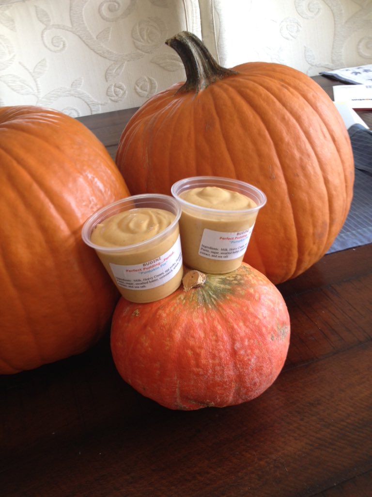 budinipudding's tweet photo. Time for "Pumpkin Pie" Pudding!  Now available at Grey Block Pizza SM &amp; Culver City!  @gbPizzaCo https://t.co/trxZqu9o24