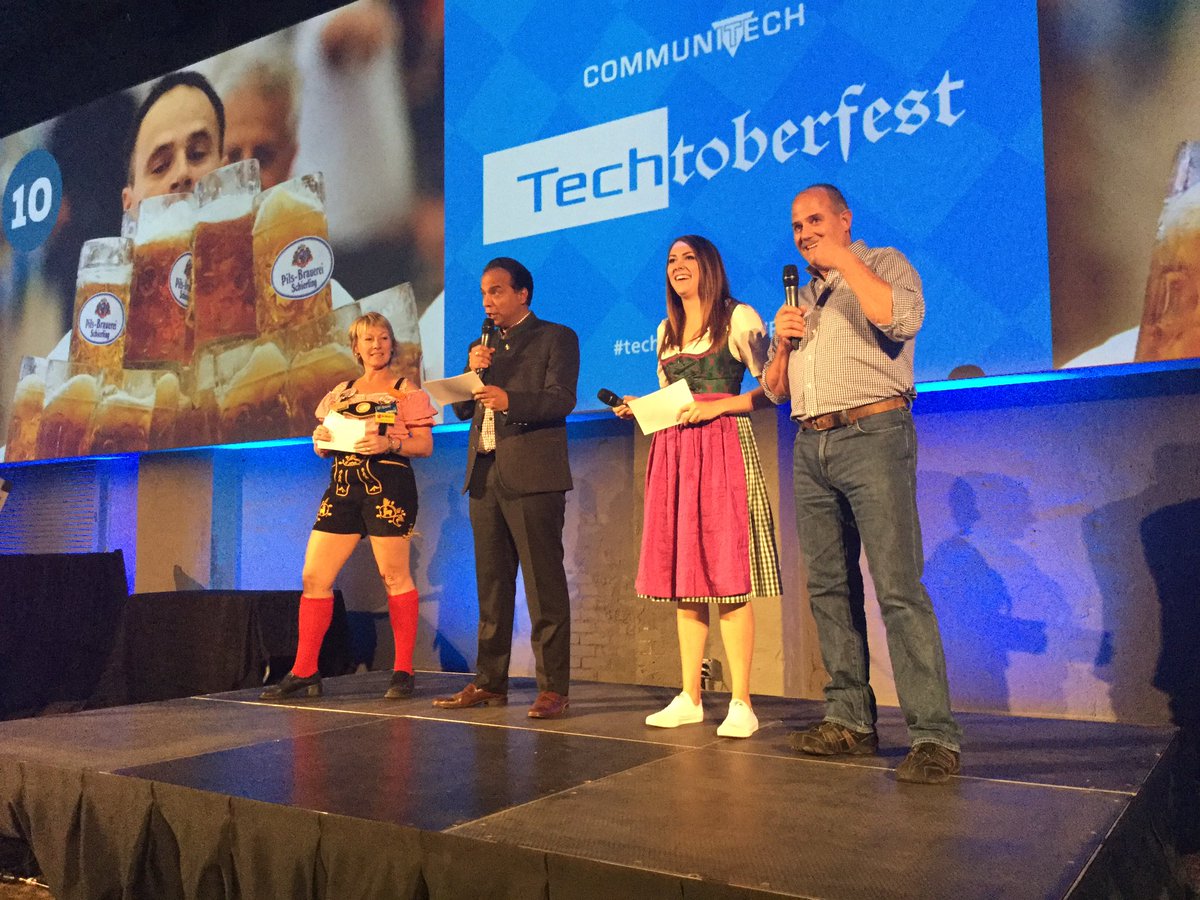 Communitech's tweet photo. Finishing up with 10 facts about @KW_Oktoberfest! #techtoberfestWR https://t.co/7PFLywPCrd