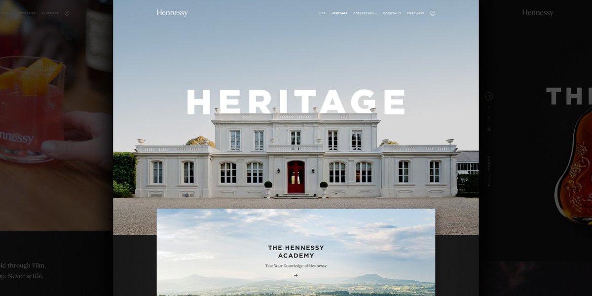 odopod's tweet photo. A few weeks ago we launched the new @HennessyUS website. Take a look at the cool new features! https://t.co/2neXlVJTXj #webdesign #design https://t.co/UgoxnYymog