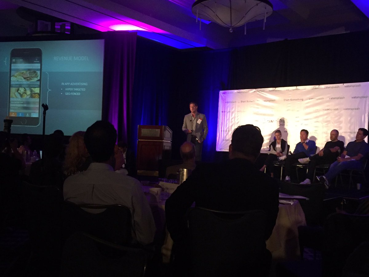Our CEO Dave pitching at #vatorsplash LA #startup competition to <a href="/mcuban/">Mark Cuban</a> <a href="/HonestLee888/">Brian Lee</a> <a href="/dsettle/">Dana Settle</a> <a href="/mjones/">Michael Jones</a>
