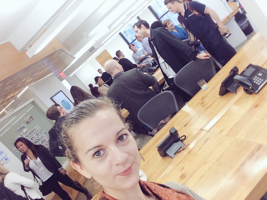vyrag's tweet image. What a great event by #egotech - mingling with @Msweetwood talking about #bebee