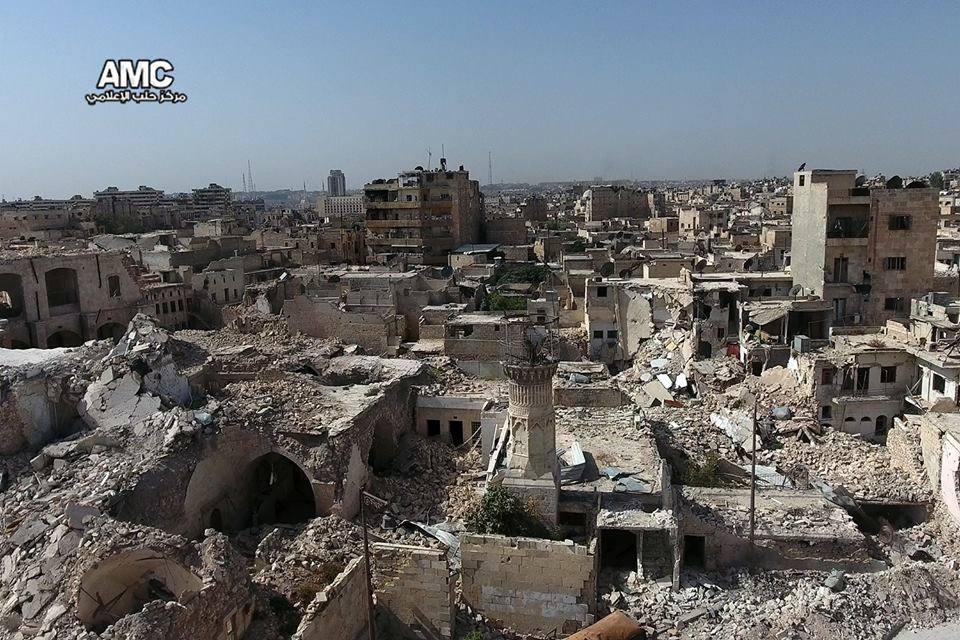 JulianRoepcke's tweet photo. Eastern #Aleppo today.
#Groznyfication
#PutinAtWar https://t.co/V22I4Sifaq