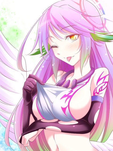 Just because I'm feeling more submissive today. Who would like to take either Miia or Jibril as their pet?