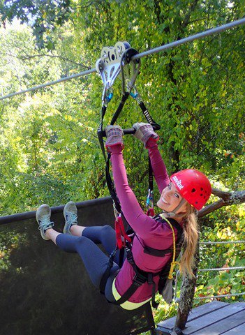 PBFingers's tweet photo. We loved every second of our @NavitatZips adventure! So awesome!!! A recap of the fun: https://t.co/GniQAc9ukv #Asheville @ashevilletravel https://t.co/RE50qPJSJQ