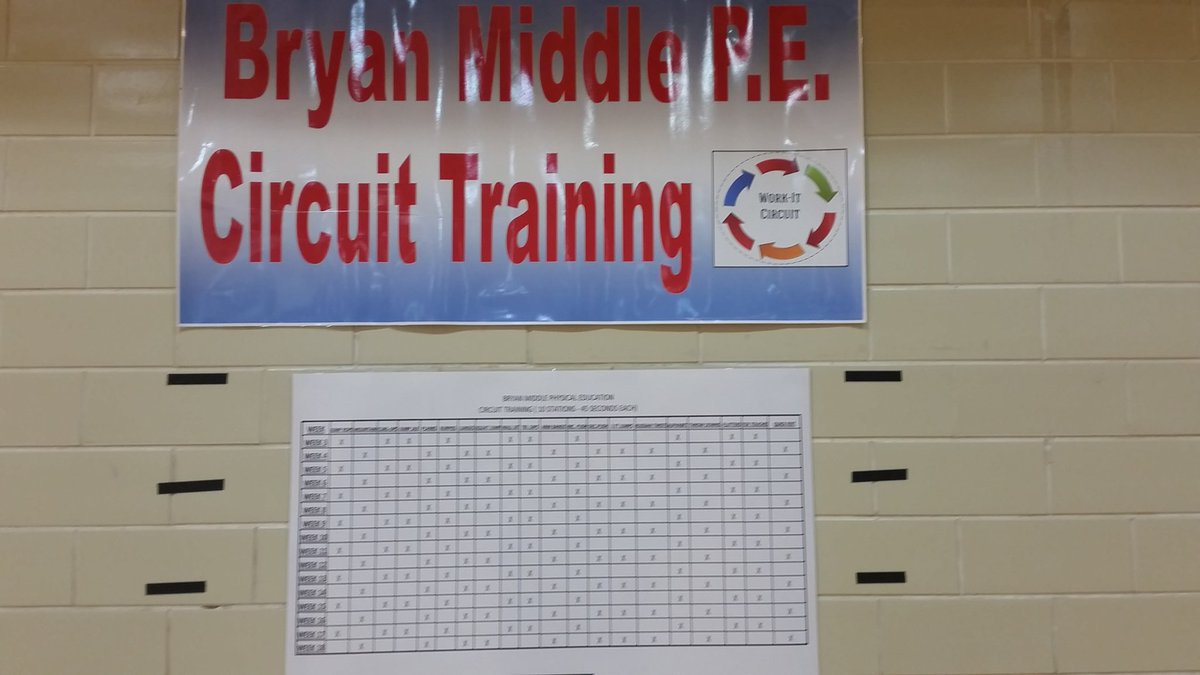 OPS PHYS. ED. (@opsphysed) on Twitter photo Dynamic stretches and circuit training is the daily warm-up in all <a href="/OPS_BryanMiddle/">Bryan Middle</a> PE classes. MAKING AN IMPACT ON FITNESS! #physed Dynamic stretches and circuit training is the daily warm-up in all <a href="/OPS_BryanMiddle/">Bryan Middle</a> PE classes. MAKING AN IMPACT ON FITNESS! #physed