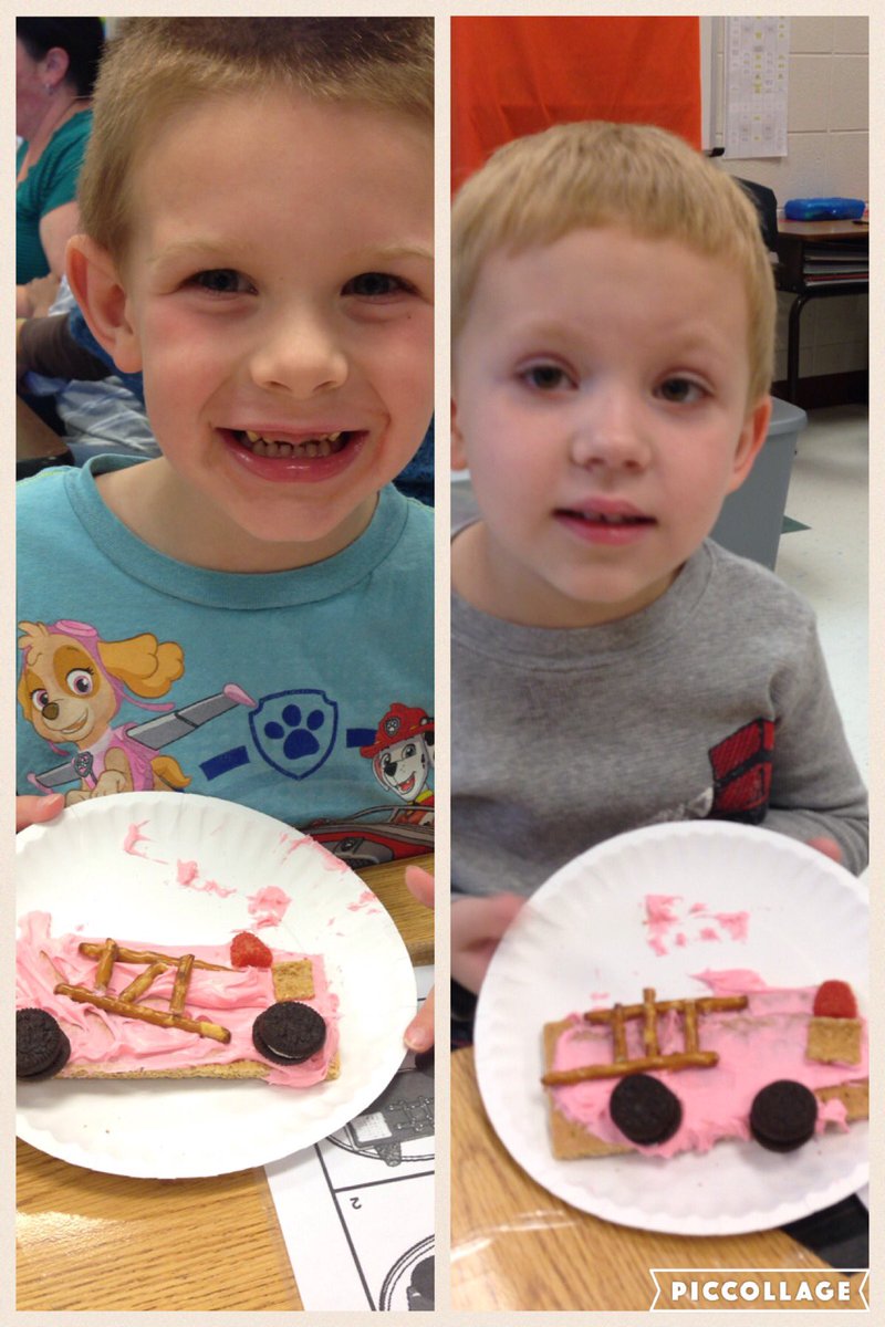rishjems's tweet photo. In memory of sweet Addison and in honor of Fire Prevention Week ECCAB made PINK fire trucks! #ECCAB #D4A #PinkHeals #ChannahonPride https://t.co/pSigLGJRpe