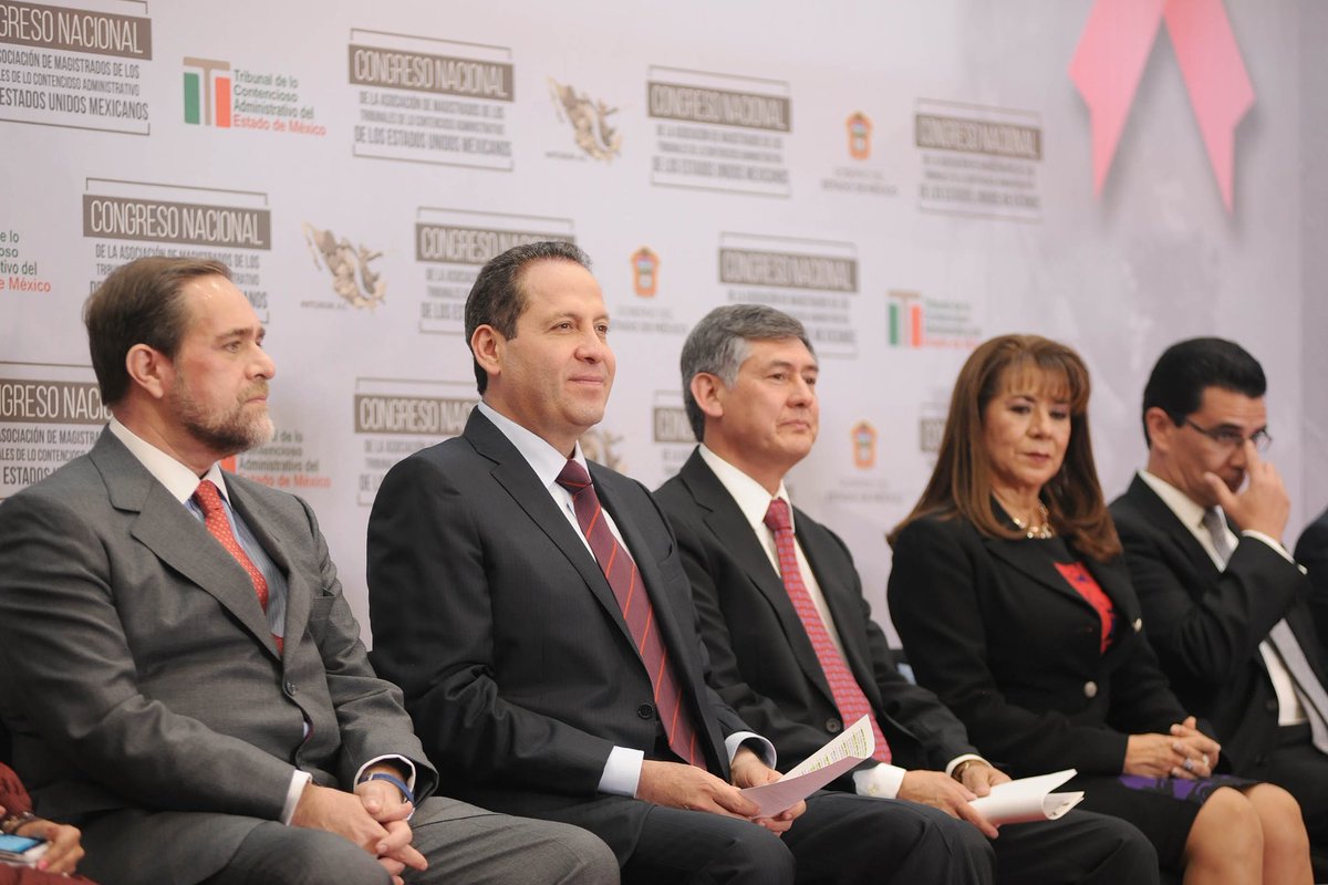 eruviel_avila's tweet photo. Para analizar temas como el combate a la corrupción, inauguramos el Congreso Nacional de la Asociación de Magistrados de lo Contencioso. https://t.co/Sjb6NexVUI