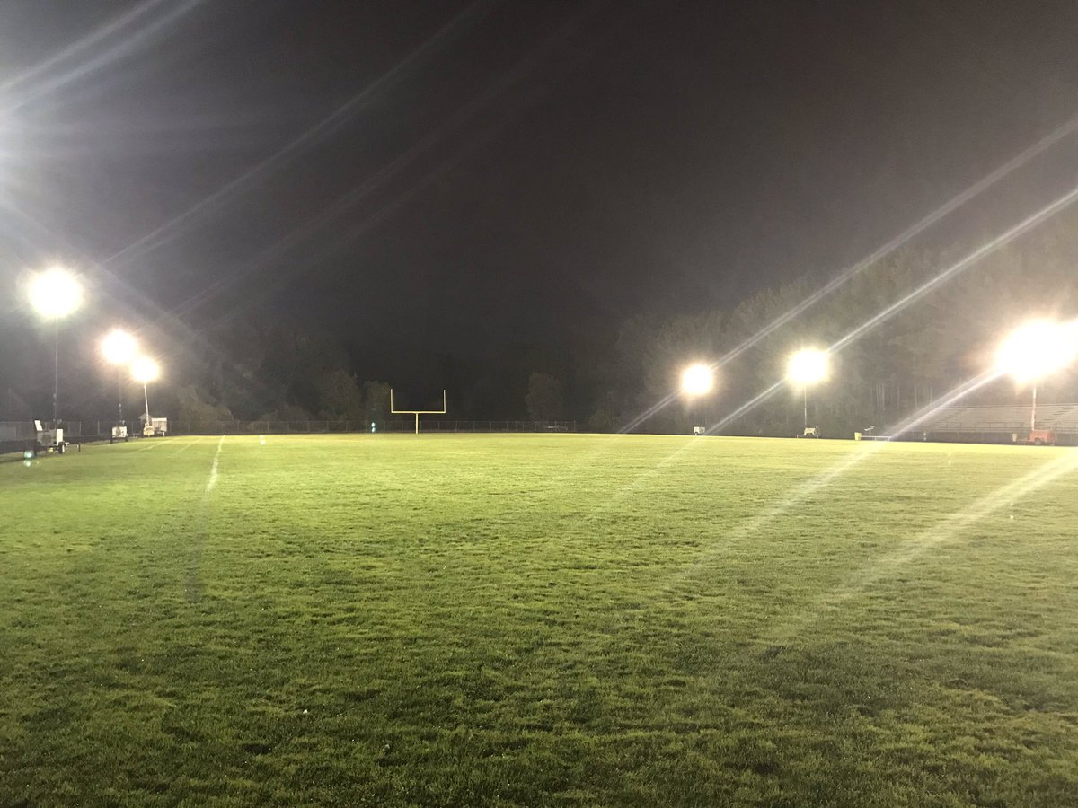 Friday Night Lights are up and ready!!