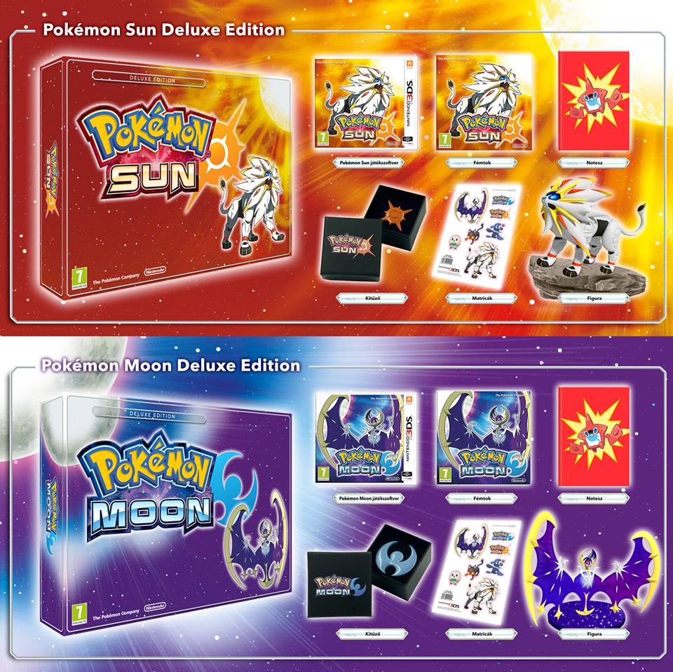 Ediciones Deluxe de Pokémon Sol y Luna | Easy Level Games Ediciones Deluxe de Pokémon Sol y Luna | Easy Level Games