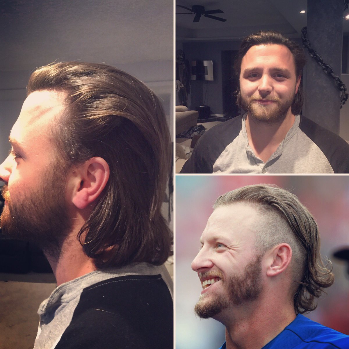 cleclair8's tweet image. So far over $2300 raised for the Children's hospital for a Josh Donaldson haircut #ourmoment #jd #jays #stollery #yeg @BringerOfRain20