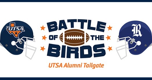 cdrobledo14's tweet photo. Battle of the Birds UTSA Alumni Tailgate at Rice Stadium. Get your tickets here!
 - https://t.co/zxjMiz7m3F https://t.co/ukfShELPcb