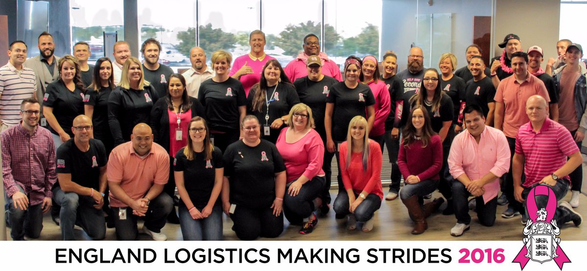 England Logistics (@englandlogistic) on Twitter photo Today the office dressed in #pink to show support for the <a href="/AmericanCancer/">American Cancer Society</a> #pinktober Today the office dressed in #pink to show support for the <a href="/AmericanCancer/">American Cancer Society</a> #pinktober