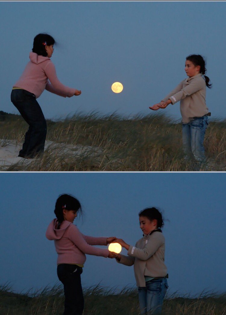 f_girasole's tweet photo. #Goodnight #playingwiththemoon 🌙🌙🌙 https://t.co/QcqZ5UlOcl