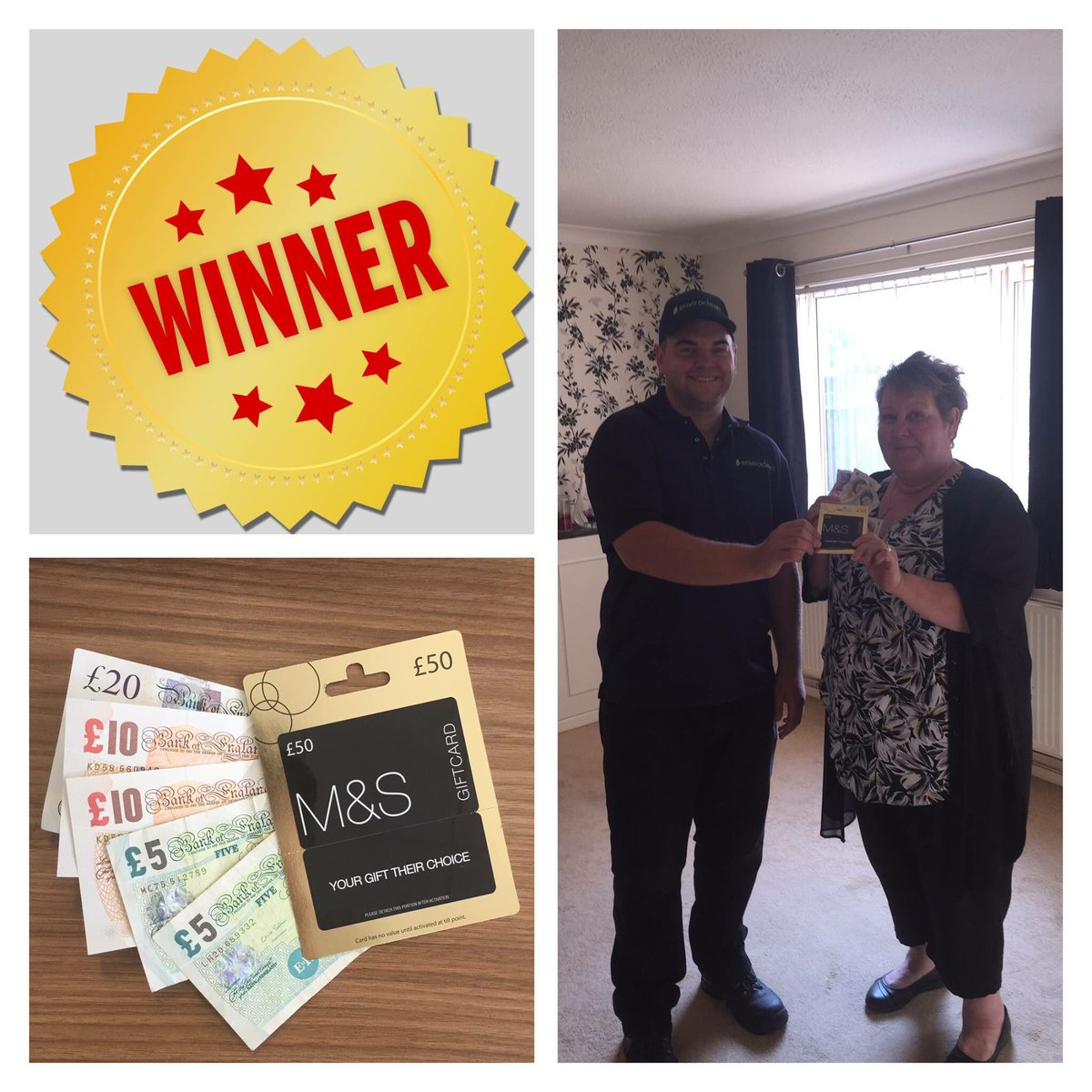 Our latest competition winner!