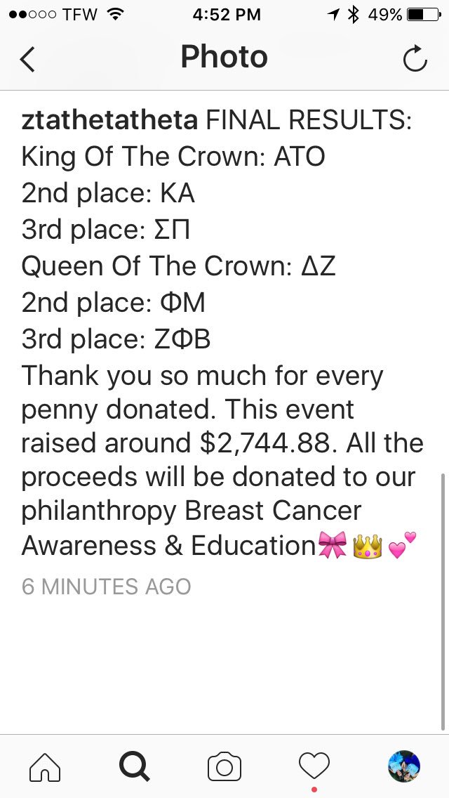 _blakepayne's tweet photo. Thank you to everyone who donated 💞💞💞💞 Think Pink Think Zeta https://t.co/efQgBBKbwJ