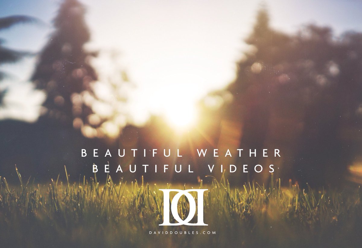 DavidDoublesPro's tweet image. beautiful #weather means it's time to make some #beautiful #videos! what's your favorite thing about #fall?