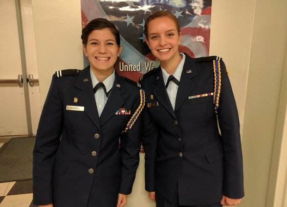 Det590's tweet photo. Congratulations to all the four of these cadets on earning the title of Cadet of the Month for their class! Keep it up!! https://t.co/wVVgmedAUQ