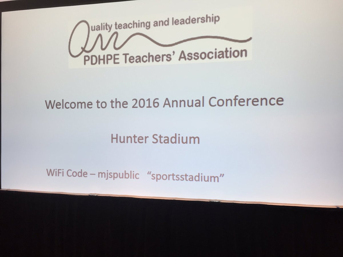 J05iemAy's tweet photo. Beautiful morning to kick off the #pdhpeta16 conference at #hunterstadium Newcastle #pdhpe https://t.co/sSYWWAN8Yx