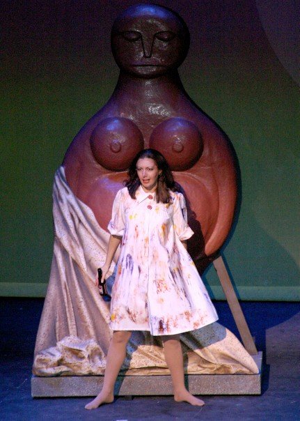 STOSTheatreCo's tweet photo. #tryagain #ThrowbackThursday #WitchesOfEastwick & the fab @Fiondi as Alexandra Medford #EyeOfTheBeholder #MakeHimMine https://t.co/wWwdXmt6L8