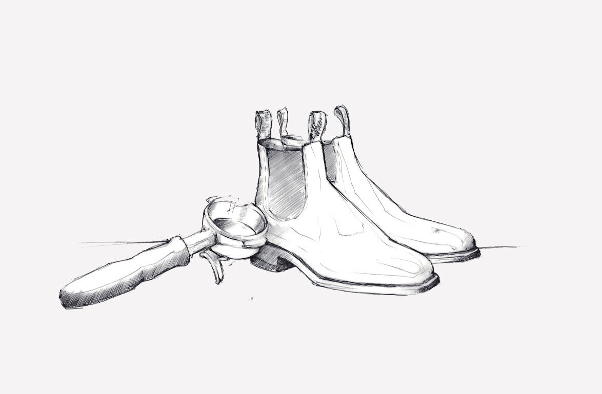 Sophie Mo (@sophiemo_) on Twitter photo did a fun thing for @OZONECOFFEEUK pop up at <a href="/RMWilliamsUK/">R M Williams UK</a> Shepherd's Bush haiiii #illustration #chelseaboots #shoegoals did a fun thing for @OZONECOFFEEUK pop up at <a href="/RMWilliamsUK/">R M Williams UK</a> Shepherd's Bush haiiii #illustration #chelseaboots #shoegoals