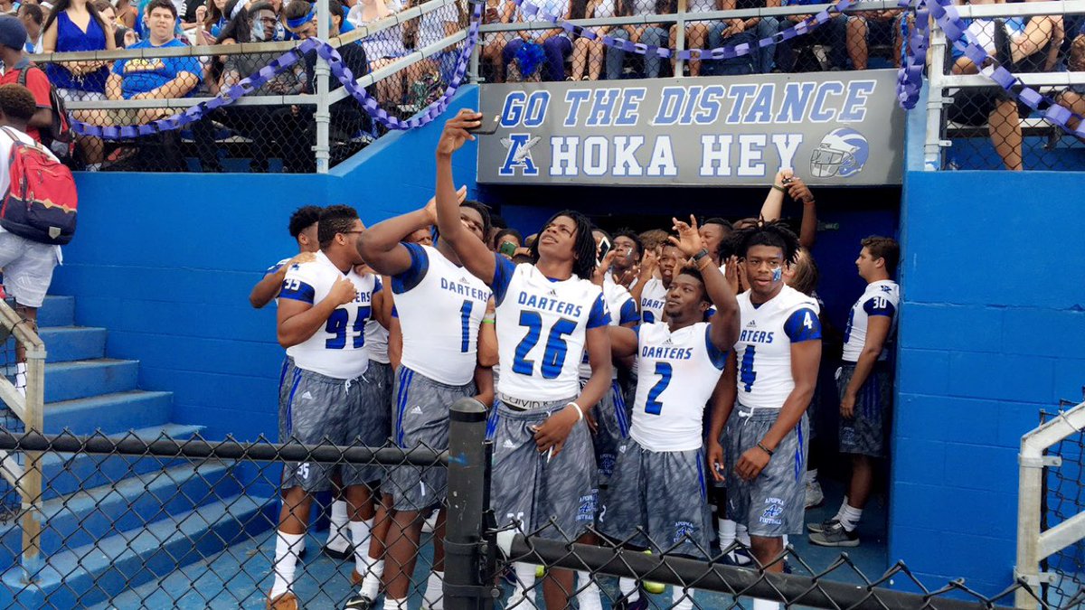 Apopka High School on Twitter: "Crazy Blue and White day ...