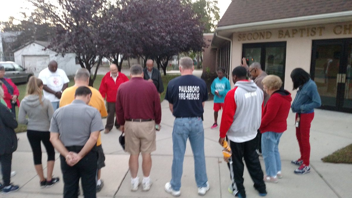 Thank you Second Baptist Church for all you do for our community! We prayed with you. #pboro #community #ittakesavillage