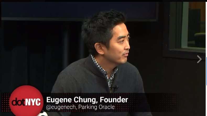 eugenech's tweet photo. Great time pitching @ParkingOracle at #dotNYCshow #dotNYC https://t.co/MwqQx3cpjH