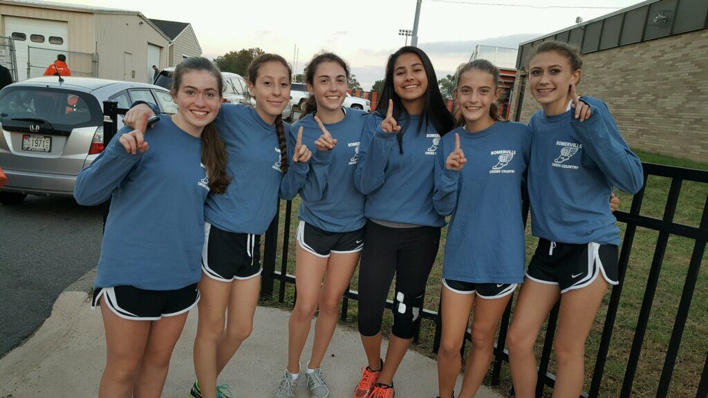 Freshman Girls Cross Country team wins the Somerset County Championship today led by freshman Julia Nemeth <a href="/VilleXC/">Somerville Girls XC</a>