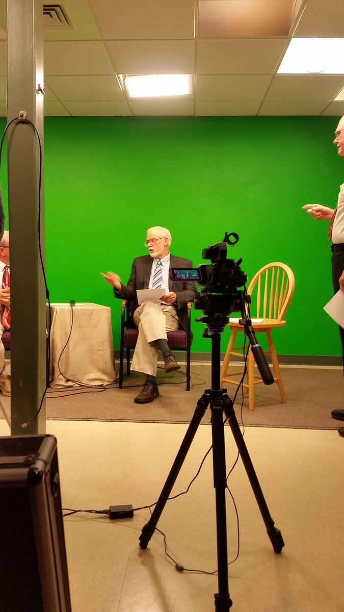 Charlie4NH's tweet photo. Debate time on Pemi Baker TV in Plymouth! #nhpolitics https://t.co/HQAB0WNd4V