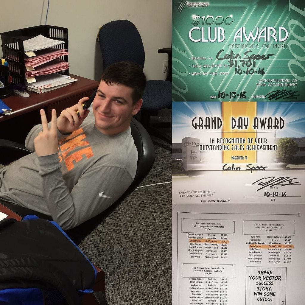 VectorPhila's tweet photo. Congrats to Colin Speer for throwing up a solid week, taking #1 in the office for the week… https://t.co/VtpZe2oYXs https://t.co/AUUvbTQ6X1