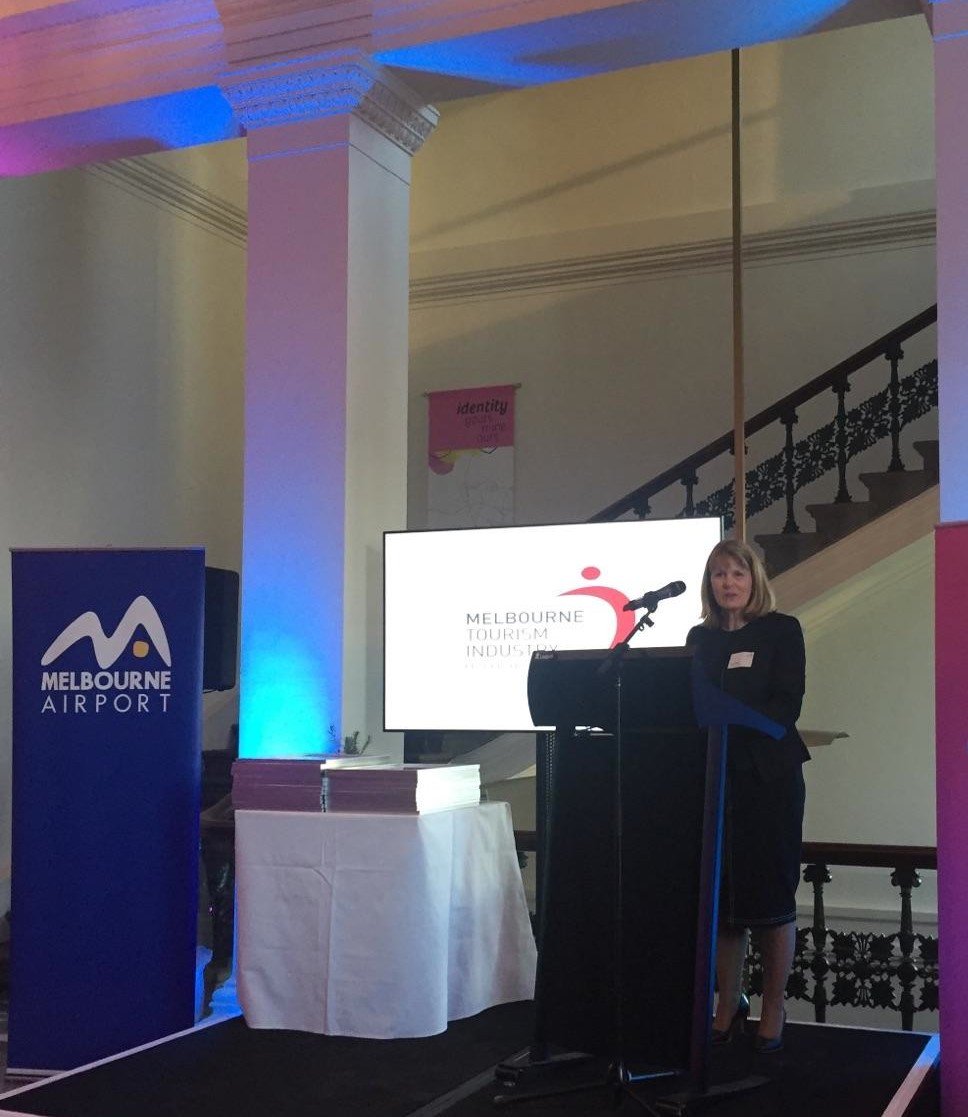 dianne_dsmith's tweet photo. Due to support from partners like @Melair, @DestMelbourne can deliver such a wonderful #MTILP Thanks Lisa! @Melb_Chamb @VTICnews https://t.co/ATKPUIq059