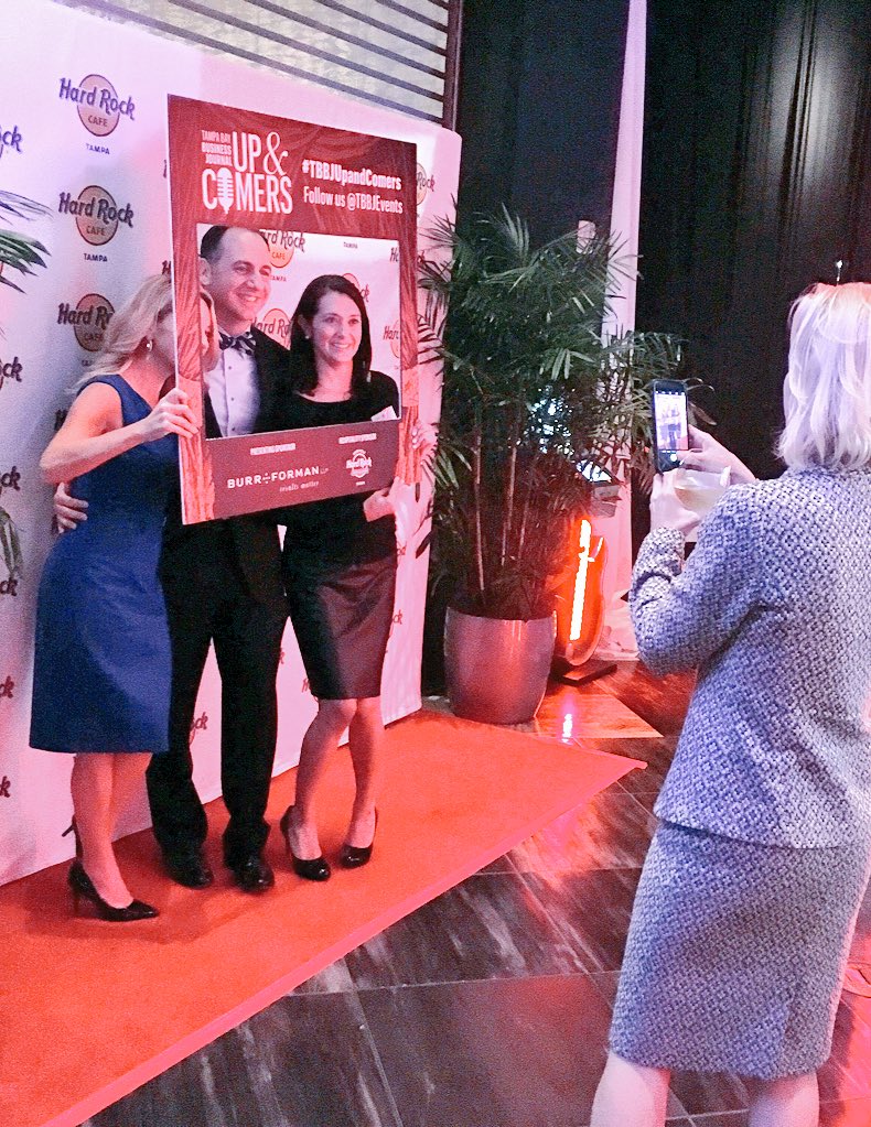 AlexisTBBJ's tweet photo. Taking it all in @SHRTampa Cafe for #TBBJUpandComers - congrats to all our honorees! https://t.co/sGVMmnn96S