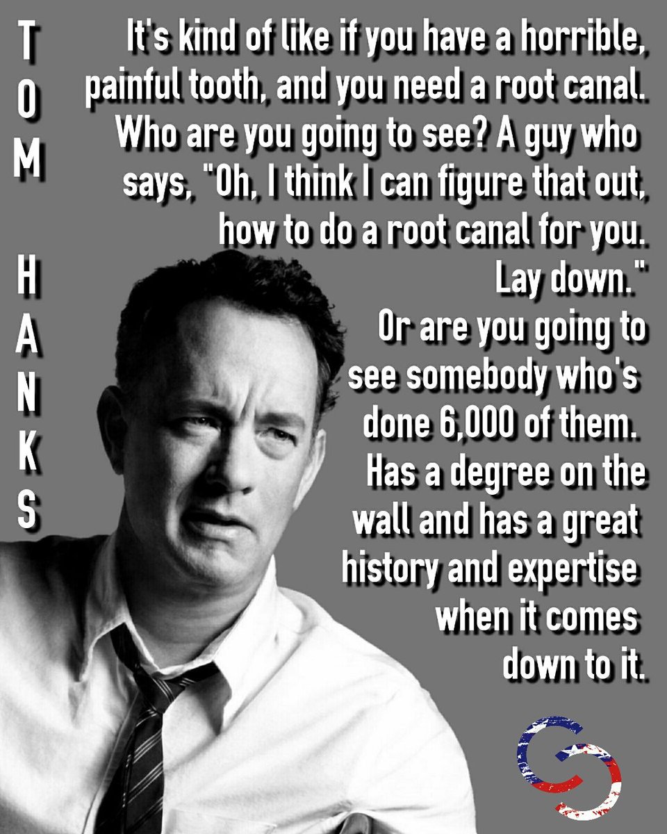 CineComm's tweet photo. Hanks on the current political climate.

#TomHanks #CinephileCommunity #movies #film #cinema #politics #Election2016 https://t.co/kIszKMa9mx