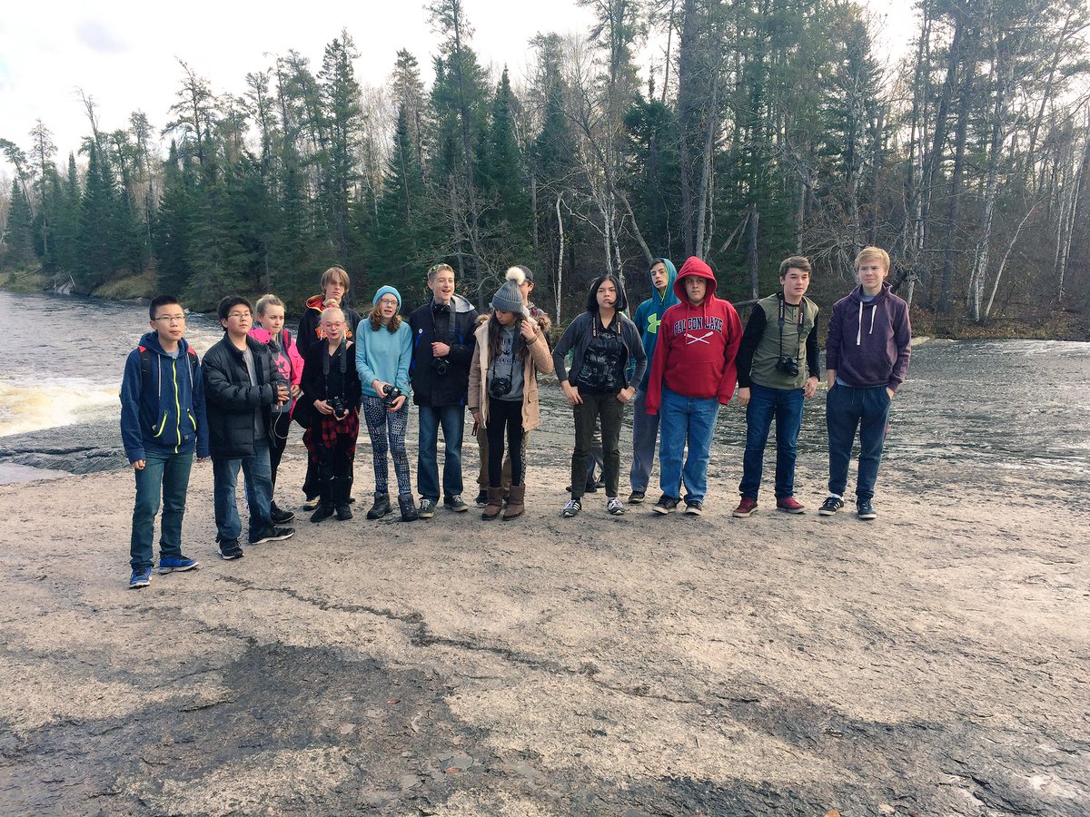 MsBirdECHO's tweet photo. The weather could not have been any better for our trip to Whiteshell Provincial Park! #PinePointRapids @nmcLRSD #WeeksWithoutWalls https://t.co/jG5LohvUei