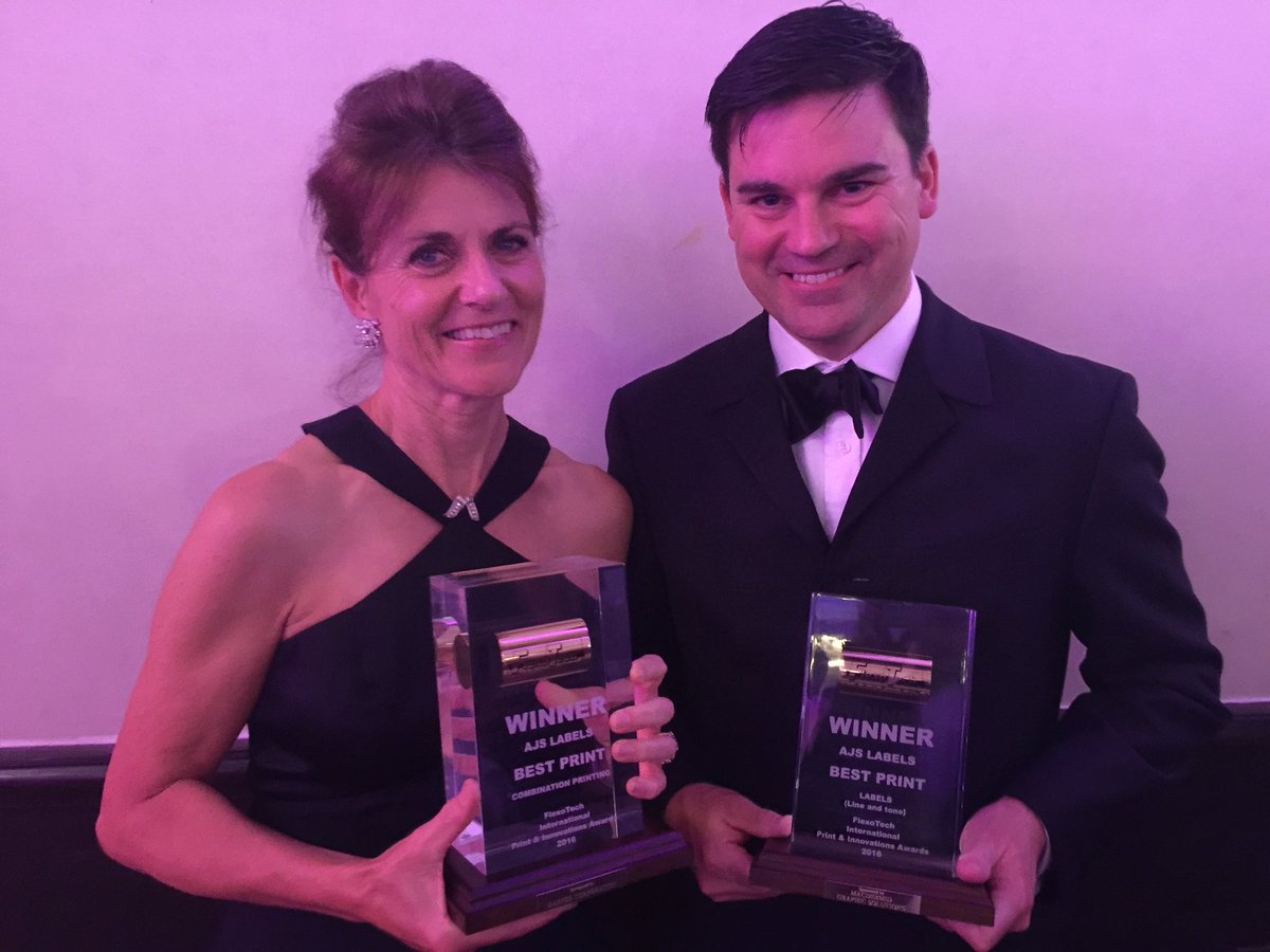 Great night <a href="/FlexoTechMag/">FlexoTech Magazine</a> Awards - 2 awards for our @LOrealParisUK Magic Retouch #label!