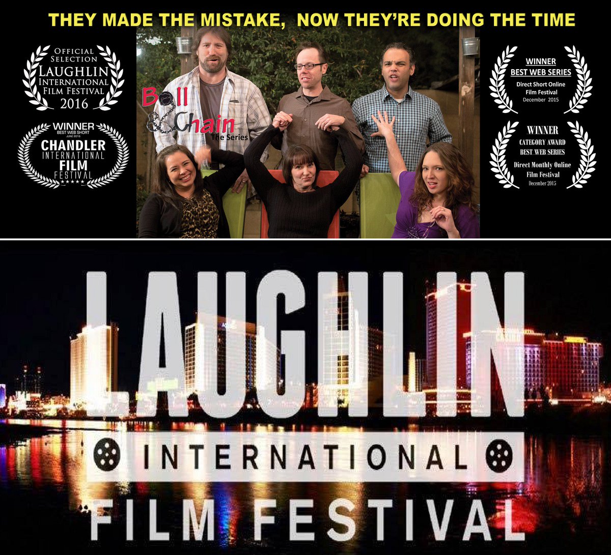 4ballandchain's tweet photo. Just checked in @LIFF_16Filmfest.  Let's get this party started! #webserieschat  #indiefilm #webseries #filmfestival #filmmaking https://t.co/KehTglM33Z