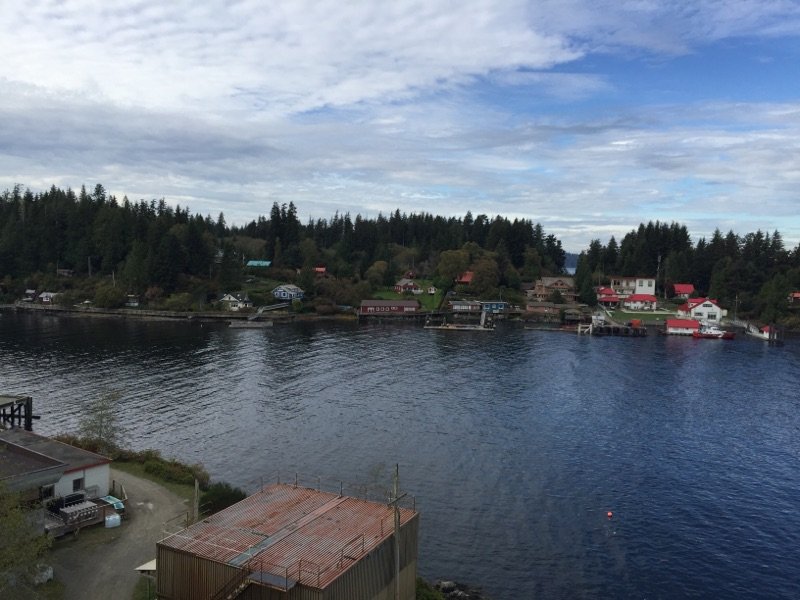 BGrandinCCSD's tweet photo. Nice view at Bamfield! https://t.co/la72yQTVzS