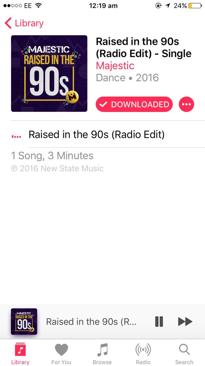 @MajesticOnline bout time this came out maj !! Such a banger 👊🏻🔊🔥🔥🔥#Raisedinthe90s